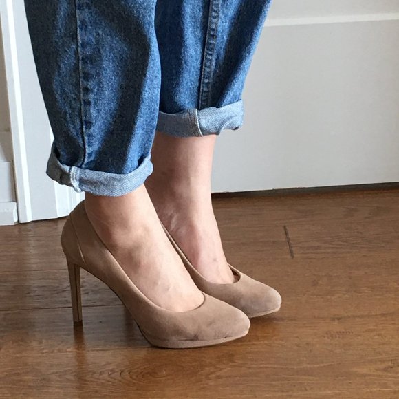 Tan suede high heels Michael Kors - Picture 1 of 5